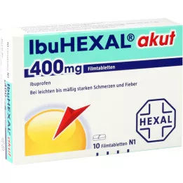 IBUHEXAL acuto 400 compresse rivestite con film, 10 pz