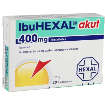 IBUHEXAL acuto 400 compresse rivestite con film, 20 pz