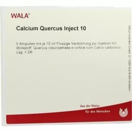 CALCIUM QUERCUS Iniettare 10 fiale, 5X10 ml