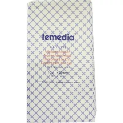 VLIESKOMPRESSEN non sterile 10x20 cm 4 volte, 100 pz VLIESKOMPRESSEN non sterile 10x20 cm 4 volte, 100 pz
