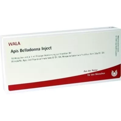 APIS BELLADONNA Iniettare fiale, 10X1 ml