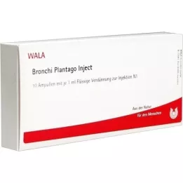BRONCHI PLANTAGO Iniettare fiale, 10X1 ml