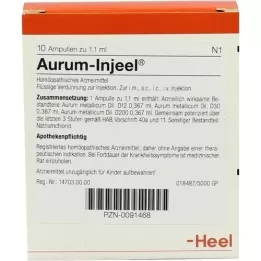 AURUM INJEEL Fiale, 10 pz