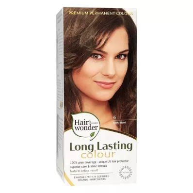 Hennaplus Long Lasting Color 6 biondo scuro, 100 ml