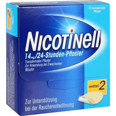 NICOTINELL Cerotto da 14 mg/24 ore da 35 mg, 21 pz NICOTINELL Cerotto da 14 mg/24 ore da 35 mg, 21 pz