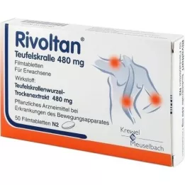 RIVOLTAN Artiglio del diavolo 480 mg compresse rivestite con film, 50 pz