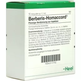 BERBERIS HOMACCORD Fiale, 10 pz