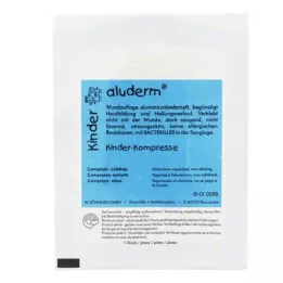 Compresse per bambini Aluderm 4 x 6 cm, 1 pezzo