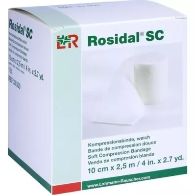ROSIDAL SC Benda compressiva morbida 10 cmx2,5 m, 1 pezzo