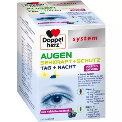 DOPPELHERZ Capsule per visione oculare + sistema di protezione, 120 pezzi