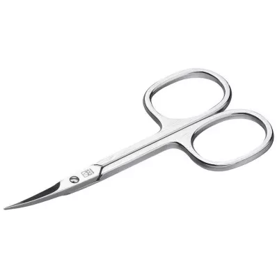 Forbici per pelle Apoline 9 cm cromate, 1 pezzo