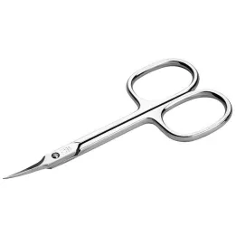 Forbici per pelle Apoline punta torre 9 cm cromate, 1 pezzo