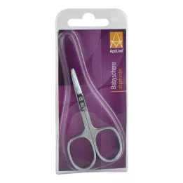 Forbici per bambini Apoline 8 cm cromate (1 pezzo)