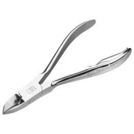 Pinza per unghie Apoline con molla in filo 10 cm cromata, 1 pezzo