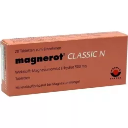 MAGNEROT CLASSIC N compresse, 20 pz