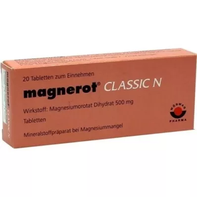 MAGNEROT CLASSIC N compresse, 20 pz MAGNEROT CLASSIC N compresse, 20 pz