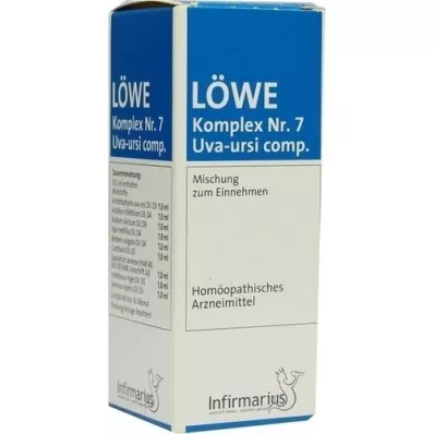 LÖWE KOMPLEX No.7 Uva ursi comp. gocce, 50 ml