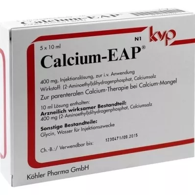 CALCIUM EAP Fiale, 5X10 ml CALCIUM EAP Fiale, 5X10 ml