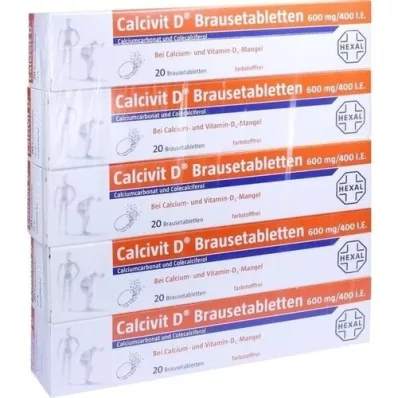 CALCIVIT Compresse effervescenti D, 100 pz CALCIVIT Compresse effervescenti D, 100 pz