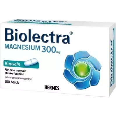 BIOLECTRA Magnesio capsule da 300 mg, 100 pezzi