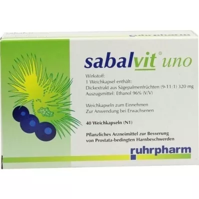 SABALVIT Capsule Uno, 40 pz SABALVIT Capsule Uno, 40 pz