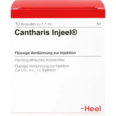 CANTHARIS INJEEL Fiale, 10 pz CANTHARIS INJEEL Fiale, 10 pz