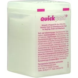 QUICKPAD Dispenser di tamponi imbevuti di alcool, 150 pz