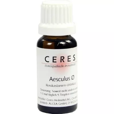 CERES Tintura madre di Aesculus, 20 ml CERES Tintura madre di Aesculus, 20 ml