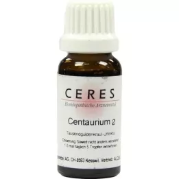 CERES Tintura madre di Centaurium, 20 ml