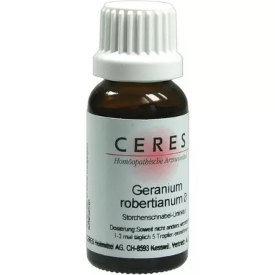 CERES Tintura madre di Geranio robertianum, 20 ml