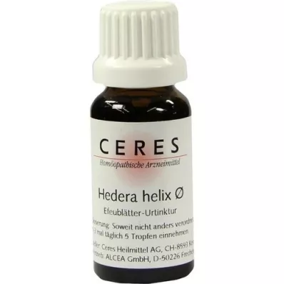 CERES Tintura madre di Hedera helix, 20 ml CERES Tintura madre di Hedera helix, 20 ml