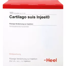 CARTILAGO fiale suis Injeel, 100 pz