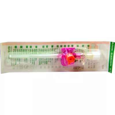 VASOFIX Cannula di sicurezza 20 G 1,1x33 mm rosa, 1 pezzo VASOFIX Cannula di sicurezza 20 G 1,1x33 mm rosa, 1 pezzo