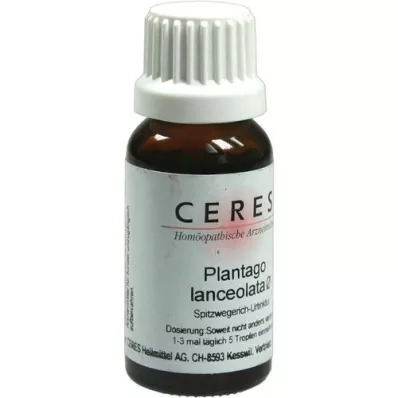 CERES Tintura madre di Plantago lanceolata, 20 ml CERES Tintura madre di Plantago lanceolata, 20 ml