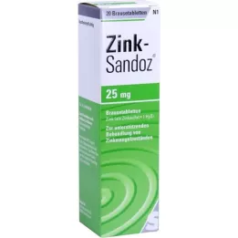 ZINK SANDOZ Compresse effervescenti, 20 pz