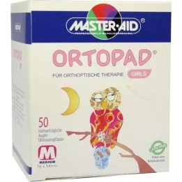 ORTOPAD cerotti medi per occlusione oculare per ragazze, 50 pz