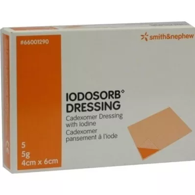 IODOSORB Medicazione, 5X5 g IODOSORB Medicazione, 5X5 g