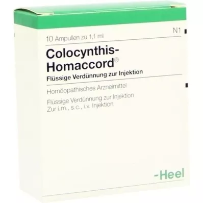 COLOCYNTHIS HOMACCORD Fiale, 10 pz COLOCYNTHIS HOMACCORD Fiale, 10 pz