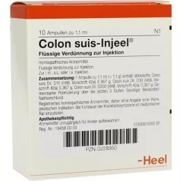 COLON SUIS Fiale Injeel, 10 pz