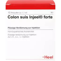COLON SUIS Fiale Injeel forte, 10 pz
