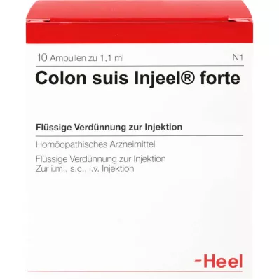 COLON SUIS Fiale Injeel forte, 10 pz