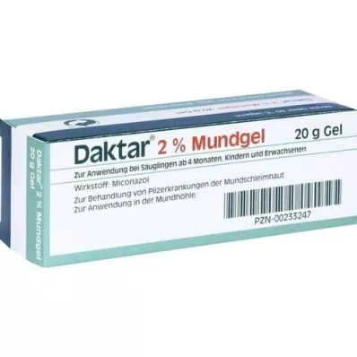 DAKTAR Gel orale al 2%, 20 g