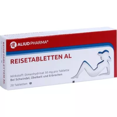 REISETABLETTEN AL, 20 pz REISETABLETTEN AL, 20 pz