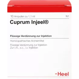 CUPRUM INJEEL Fiale, 10 pz
