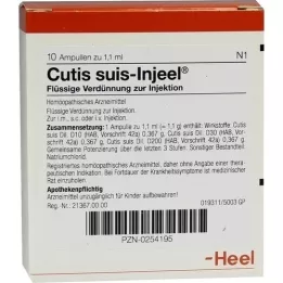 CUTIS fiale suis Injeel, 10 pz