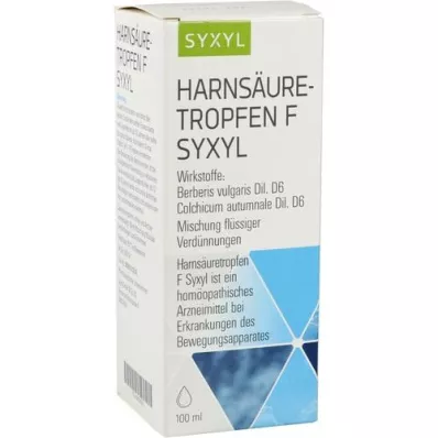 HARNSÄURETROPFEN Soluzione F Syxyl, 100 ml HARNSÄURETROPFEN Soluzione F Syxyl, 100 ml
