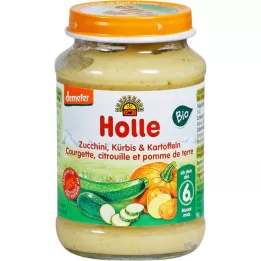 HOLLE Zucchine e zucca con patate, 190 g