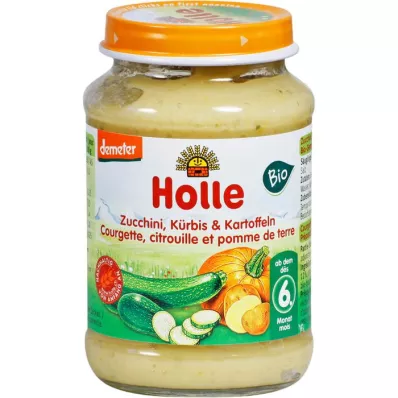 HOLLE Zucchine e zucca con patate, 190 g