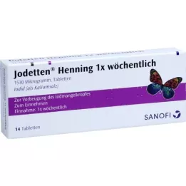 JODETTEN Henning 1x compresse settimanali, 14 pz