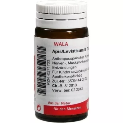 APIS/LEVISTICUM II Globuli, 20 g